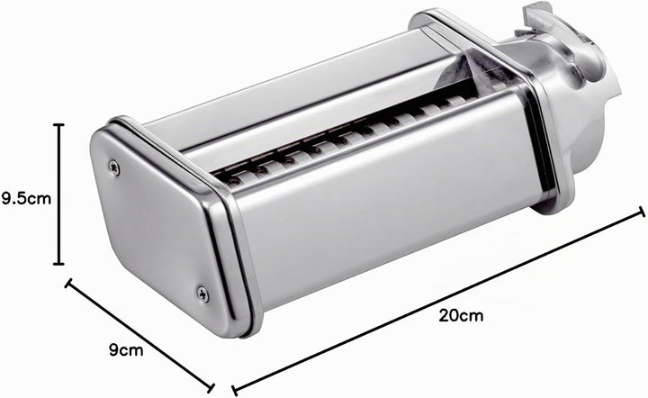 Bosch Pastawalze Tagliatelle MUZ5NV2, Pastawalze für selbstgemachte Tagliatelle 7mm, Edelstahl, pass