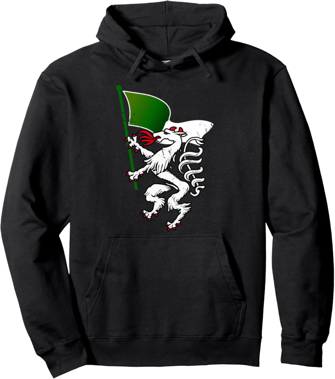 Steiermark Panther mit Fahne Wappen Steirerbua Steirermadl Pullover Hoodie