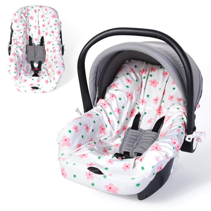 Orzbow Universal Bezug für Babyschale,Schutzbezug aus 100% Baumwolle,Perfekter Passform für Babyscha
