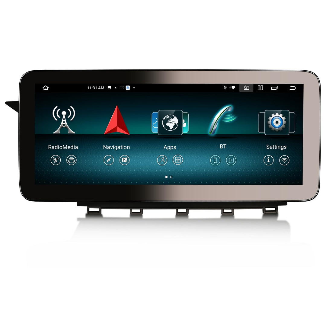 Erisin 12.3 Zoll 8GB+128GB Android 12 Autoradio mit GPS Navigation für Mercedes-Benz GLK-Klasse X204