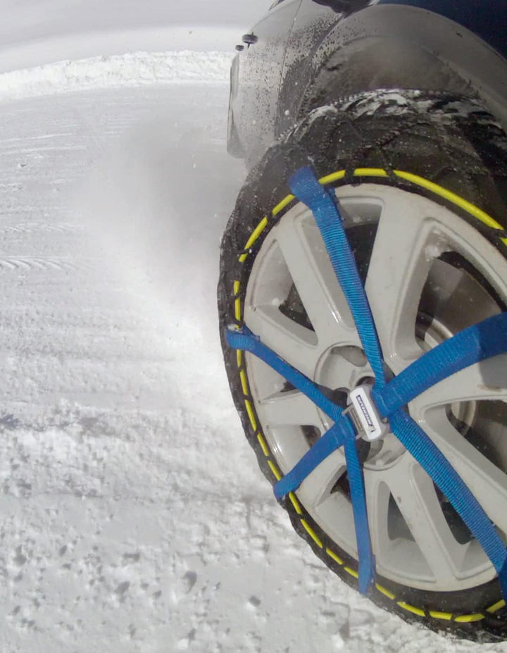 MICHELIN EASY GRIP EVOLUTION 5 Schneekette Auto Textilschneekette 2 Stück | Reifen Schneekette Ultra