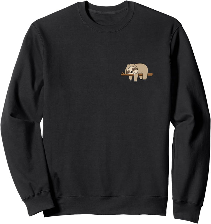 Sloth Cartoon Design Funny Gift Sloth Bear Sweatshirt