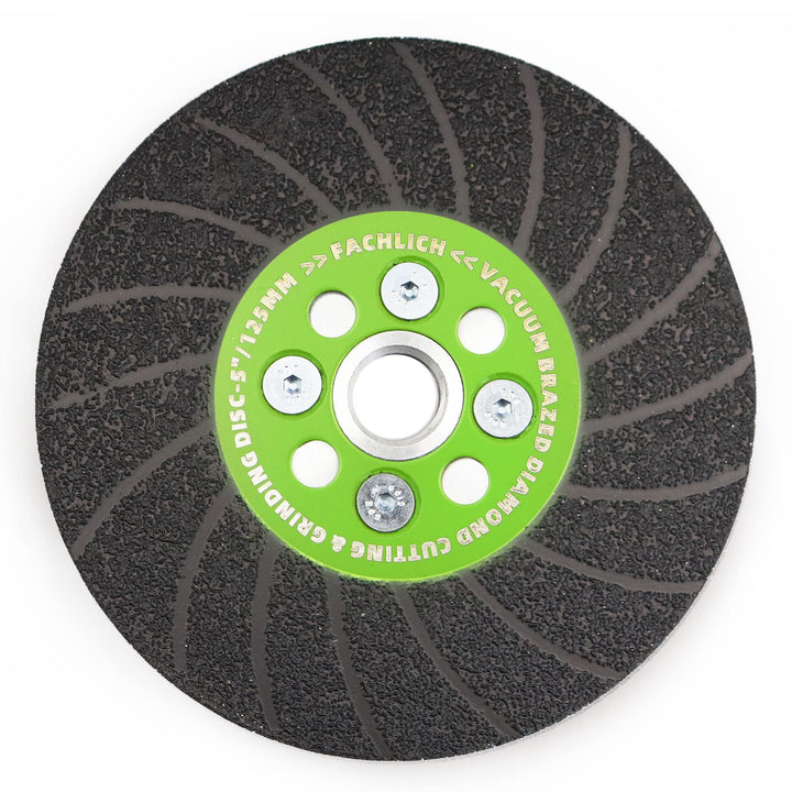 FACHLICH Diamant Trennscheibe 125mm Doppelseitig zum Schneiden und Schleifen Granit Marmor Fliese Na