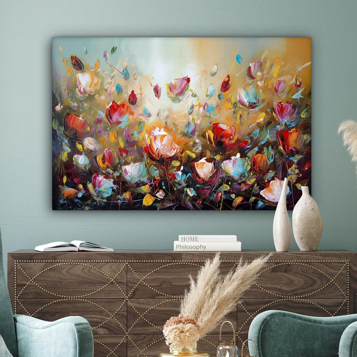 MuchoWow© Leinwände Gross 120x80 cm XXL Wall Decoration Bilder Schlafzimmer Deko Pictures Canvas Pai