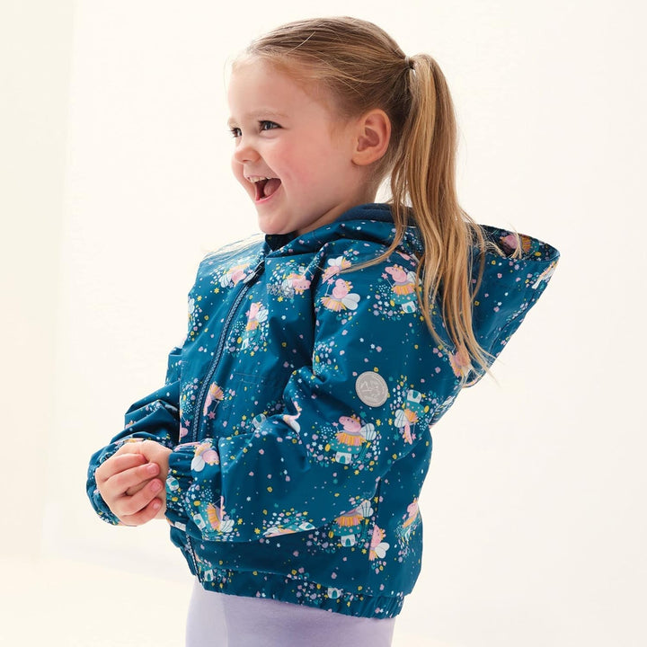 Regatta Unisex Kinder Peppa Muddy Puddle Jacket 6 Monate Gulfstream, 6 Monate Gulfstream