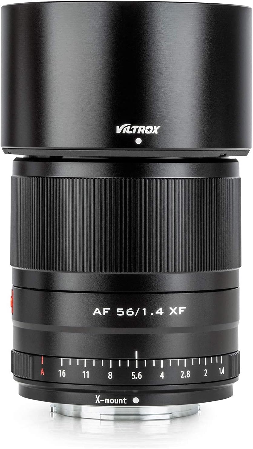 VILTROX 56mm F1.4 XF Autofokus APS-C Objektiv für Fujifilm X-Mount Kamera X-H1 X-M1 X-E3 X-S10 X-PRO