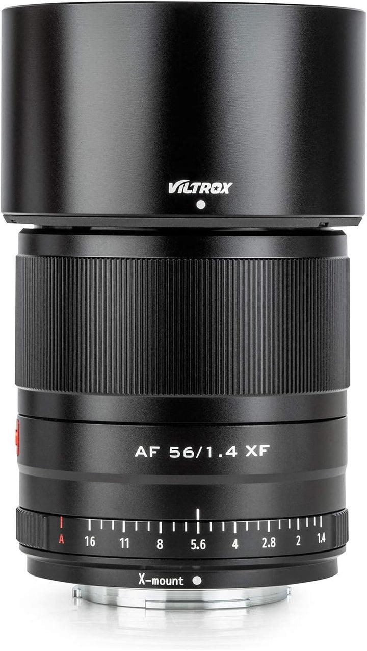 VILTROX 56mm F1.4 XF Autofokus APS-C Objektiv für Fujifilm X-Mount Kamera X-H1 X-M1 X-E3 X-S10 X-PRO