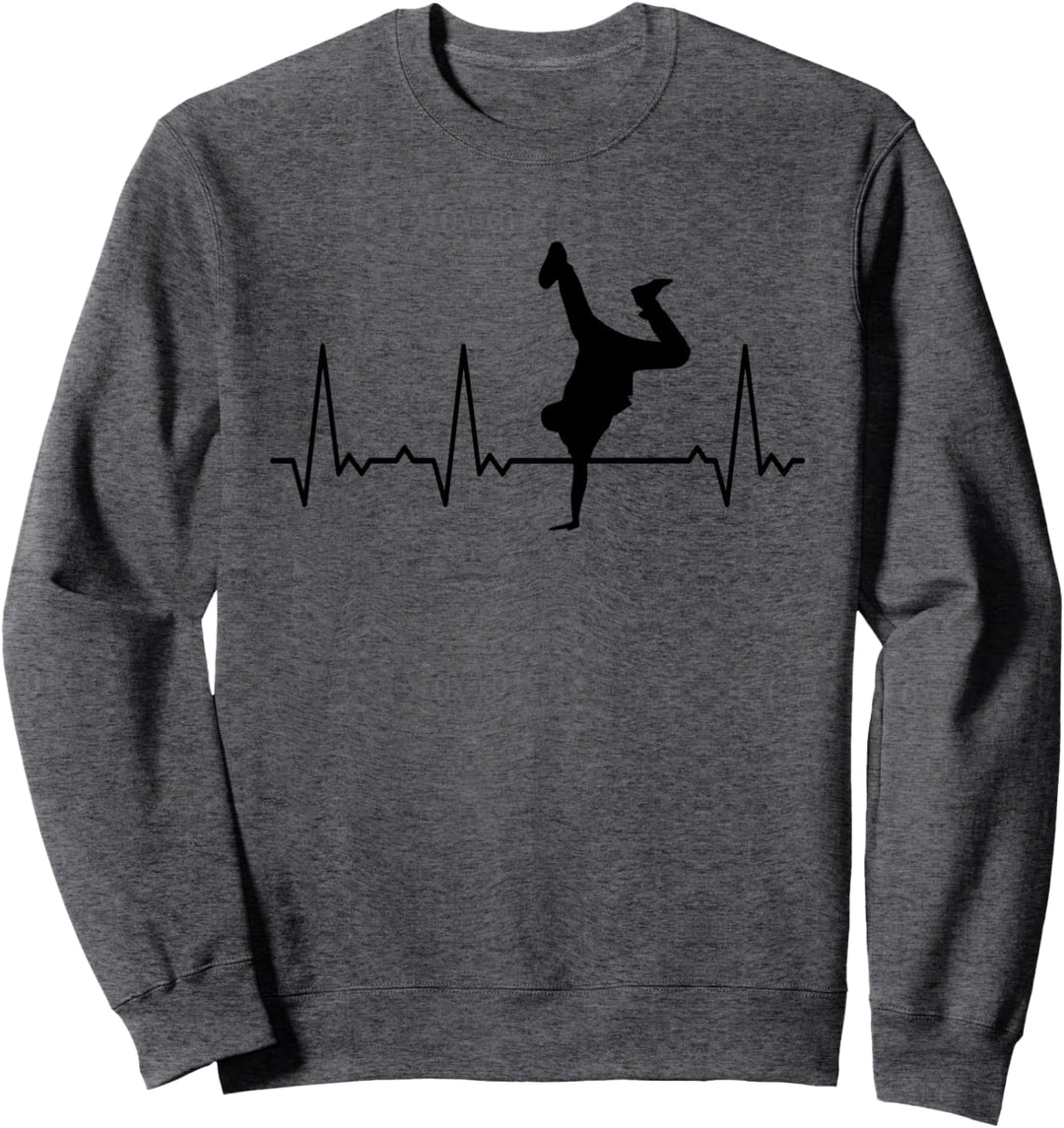 Herzschlag Breakdance Sweatshirt