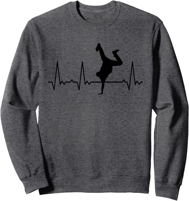 Herzschlag Breakdance Sweatshirt