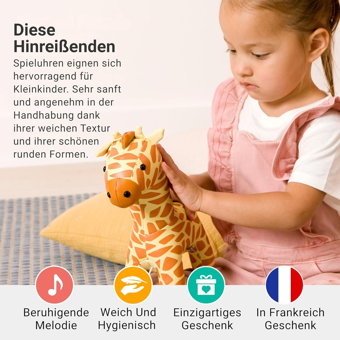 Little Big Friends Musical Friends | Musikalisches Schnurzug-Spielzeug für Babys | Besonderes Stofft