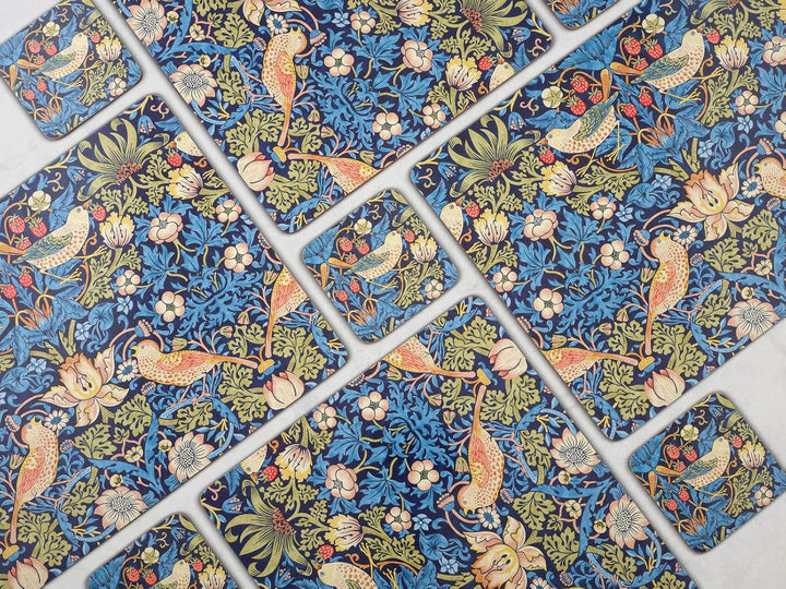 Pimpernel Strawberry Thief Blue Tischunterlage 4 Stück (s)