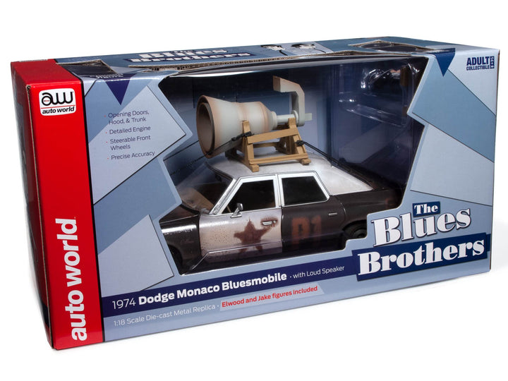 Auto World - DOD Monaco Police Pursuit – Blues Brothers – 1974-1/18