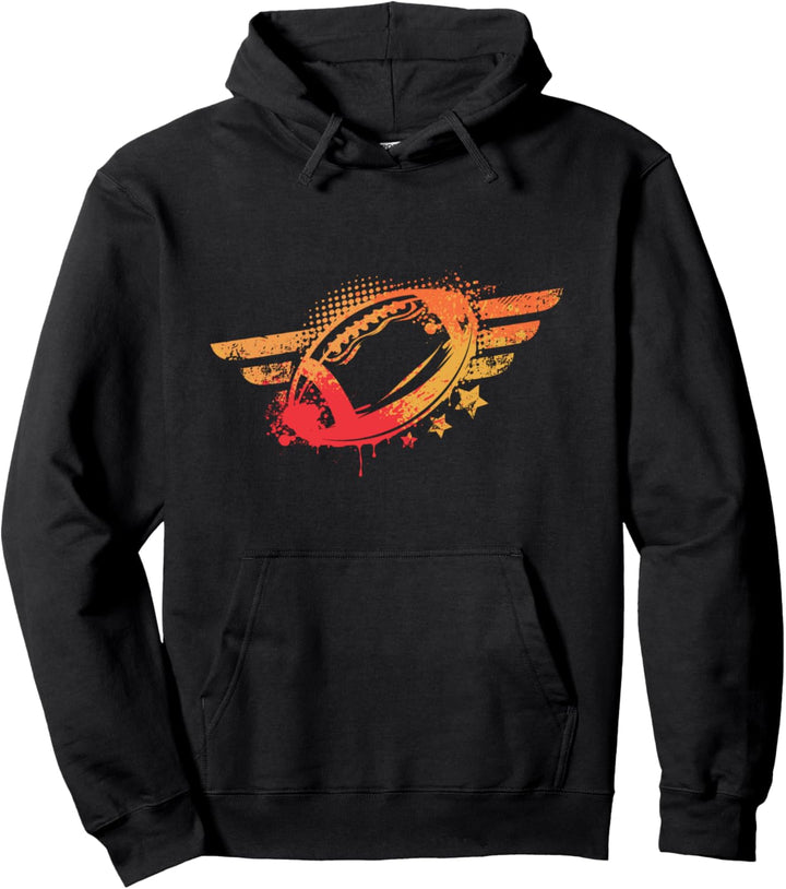 Retro Rugby Spieler - Vintage Rugger Rugby Pullover Hoodie