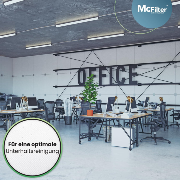 McFilter I 10 Staubsaugerbeutel kompatibel mit Kärcher Kärcher T 7/1 Classic I T 8/1 L I proT 200 I
