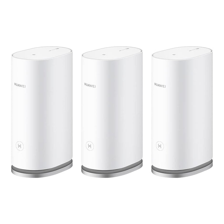 HUAWEI Mesh 3 WLAN-Set (3 Pack) Router, 5 GHz Wi-Fi 6-Unterstützung bis zu 3000 Mbit/s, Mesh-System