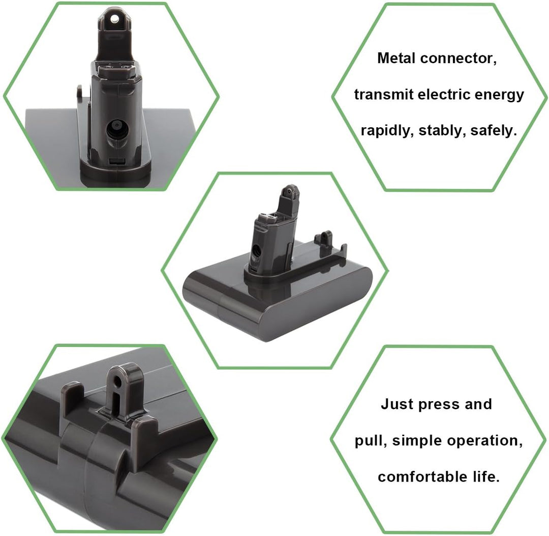 Shentec 22.2V 3.5Ah Li-ion Ersatzakku Für Dyson Typ B Akku 917083-01 DC31 DC35 DC44 Animal DC45 DC31