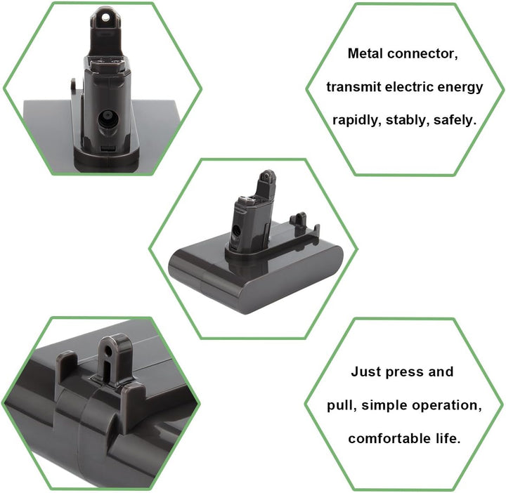 Shentec 22.2V 3.5Ah Li-ion Ersatzakku Für Dyson Typ B Akku 917083-01 DC31 DC35 DC44 Animal DC45 DC31