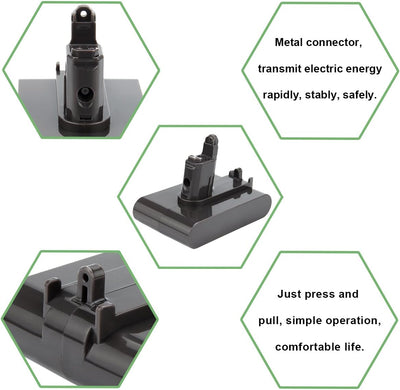 Shentec 22.2V 3.5Ah Li-ion Ersatzakku Für Dyson Typ B Akku 917083-01 DC31 DC35 DC44 Animal DC45 DC31