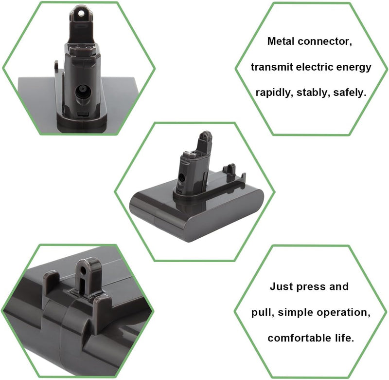 Shentec 22.2V 3.5Ah Li-ion Ersatzakku Für Dyson Typ B Akku 917083-01 DC31 DC35 DC44 Animal DC45 DC31