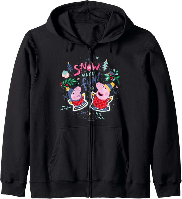 Peppa Pig Snow Much Fun Kapuzenjacke