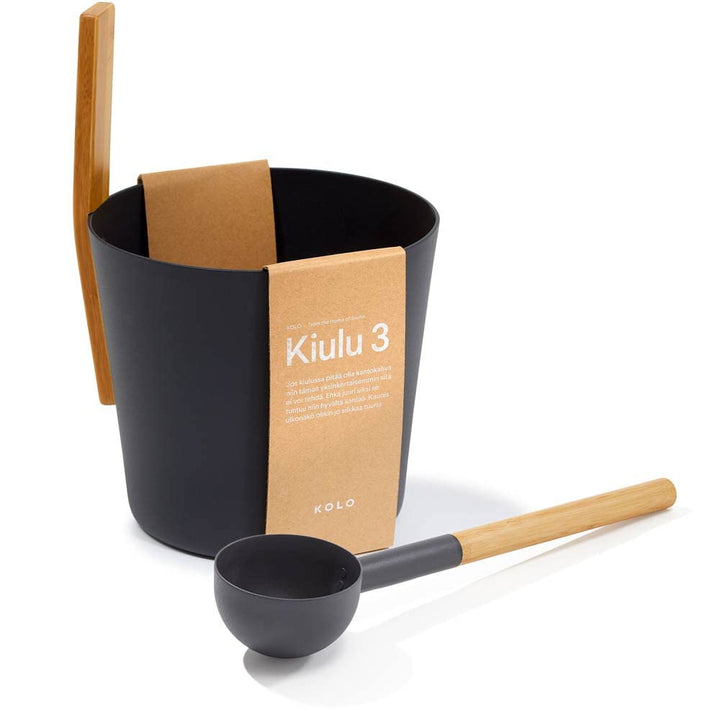 SET> KOLO Sauna Kübel 3 + Kelle,