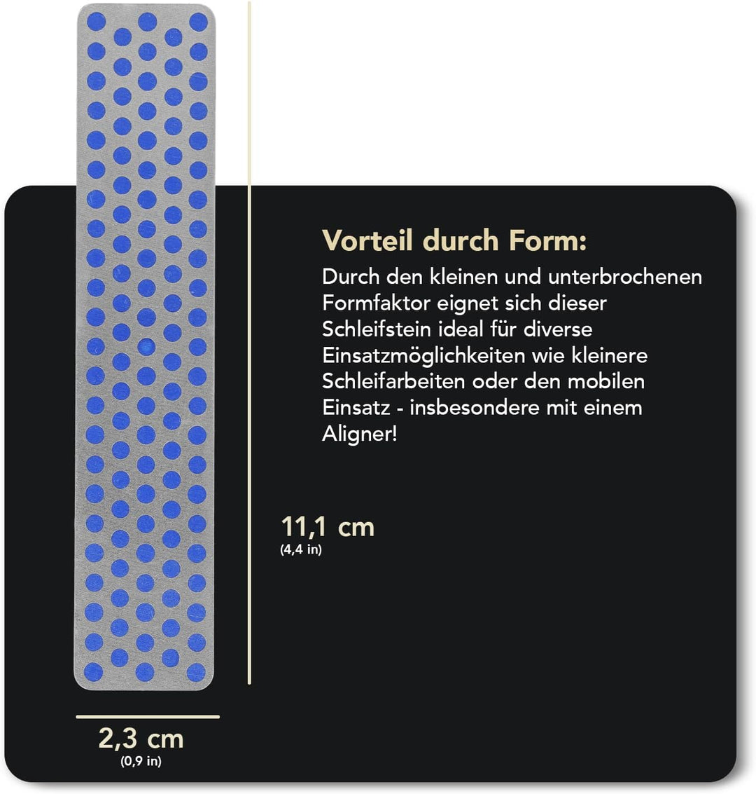DMT DMTA4C DTM, Coarse Diamond Stone, Schleifstein, Wetzstein, Abziehstein, Grob, mehrfarbig Diamant