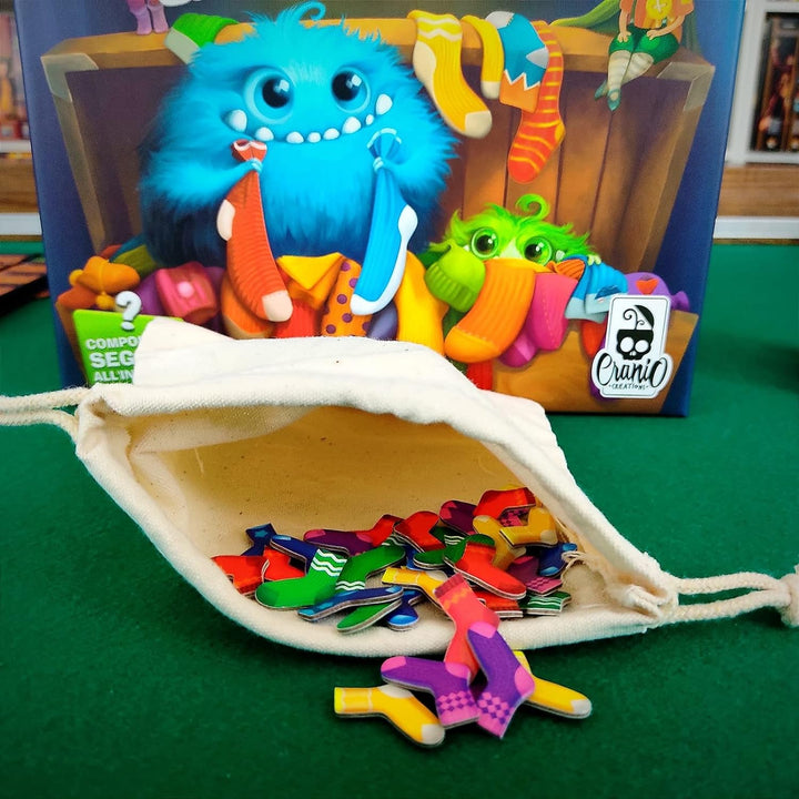 Sock Monsters Schädel Creations CC286, Blau