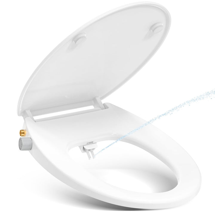 YEAUPE PRO Toilettendeckel mit Bidet, YEAUPE PRO WC Sitze mit Absenkautomatik, nicht elektrisch, mit