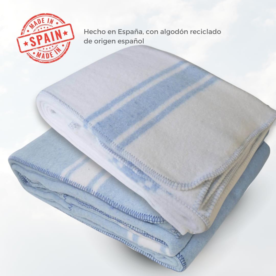 Sanz Marti – Mallorquinische Decke, Baumwolle Bett mit 135 cm Breite