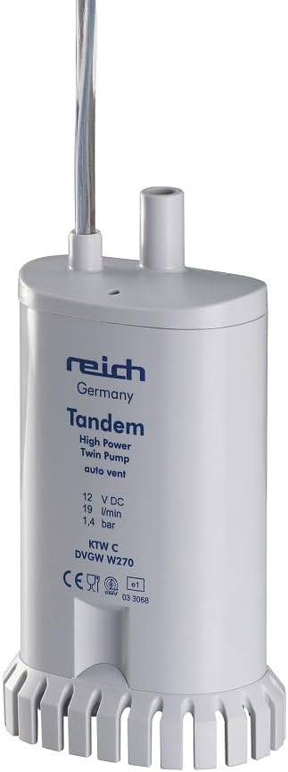 Reich Tauchpumpe TWIN 19 l/min 1,4 bar lose