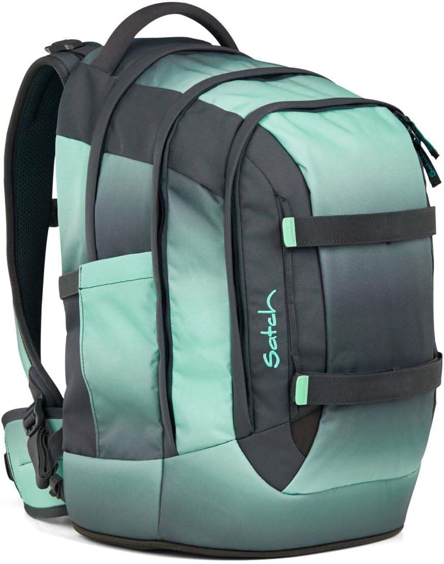 Satch Pack Schulrucksack Set 2tlg. inkl. Pencil Slider (Gradient Mint), Gradient Mint