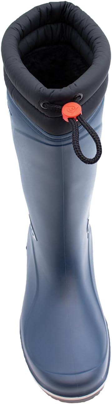 DUNLOP Protective Footwear Kids Blizzard, gefütterte Kinder Gummistiefel 21 EU Blau, 21 EU Blau