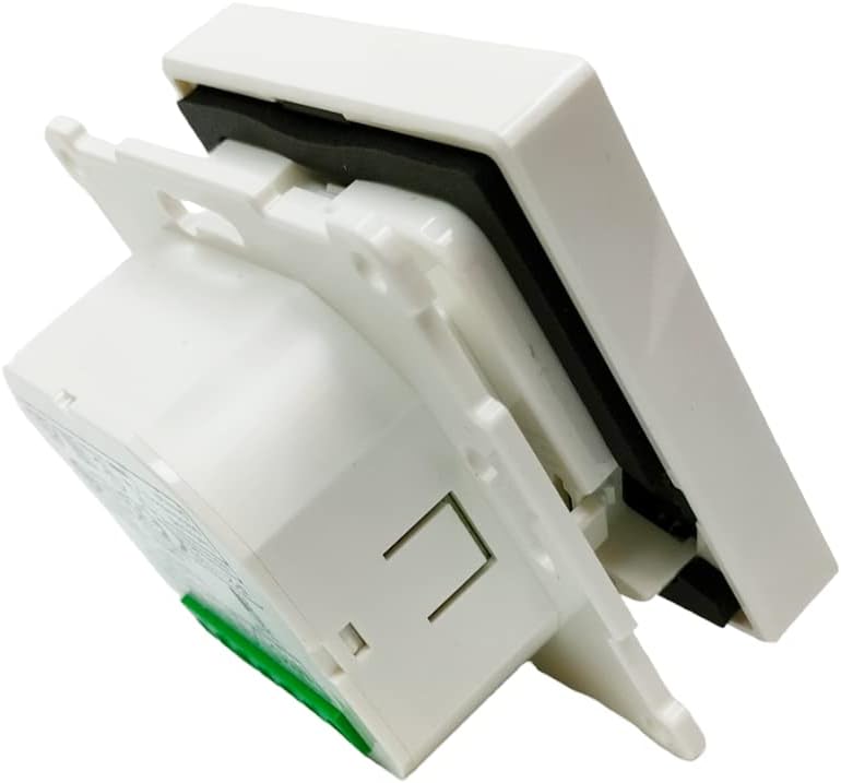 DEVI Raum+BodenThermostat 140F1141 RAL9010 Raumthermostat/Uhrenthermostat 5703466239636, White x Whi