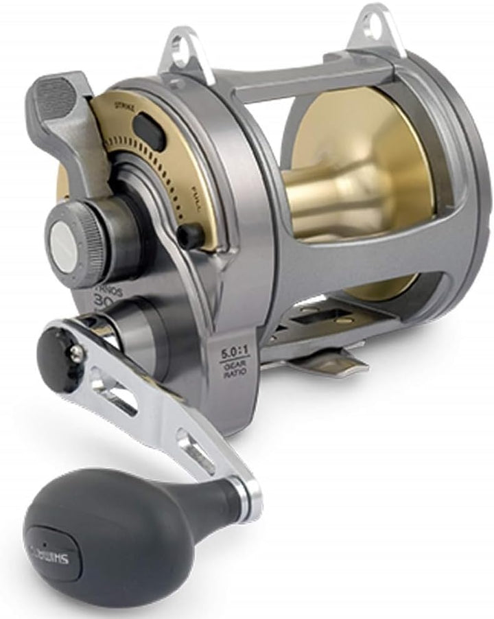 Shimano Tyronos Konventionelle Spule (2 Geschwindigkeiten) Einheitsgrösse, Einheitsgrösse