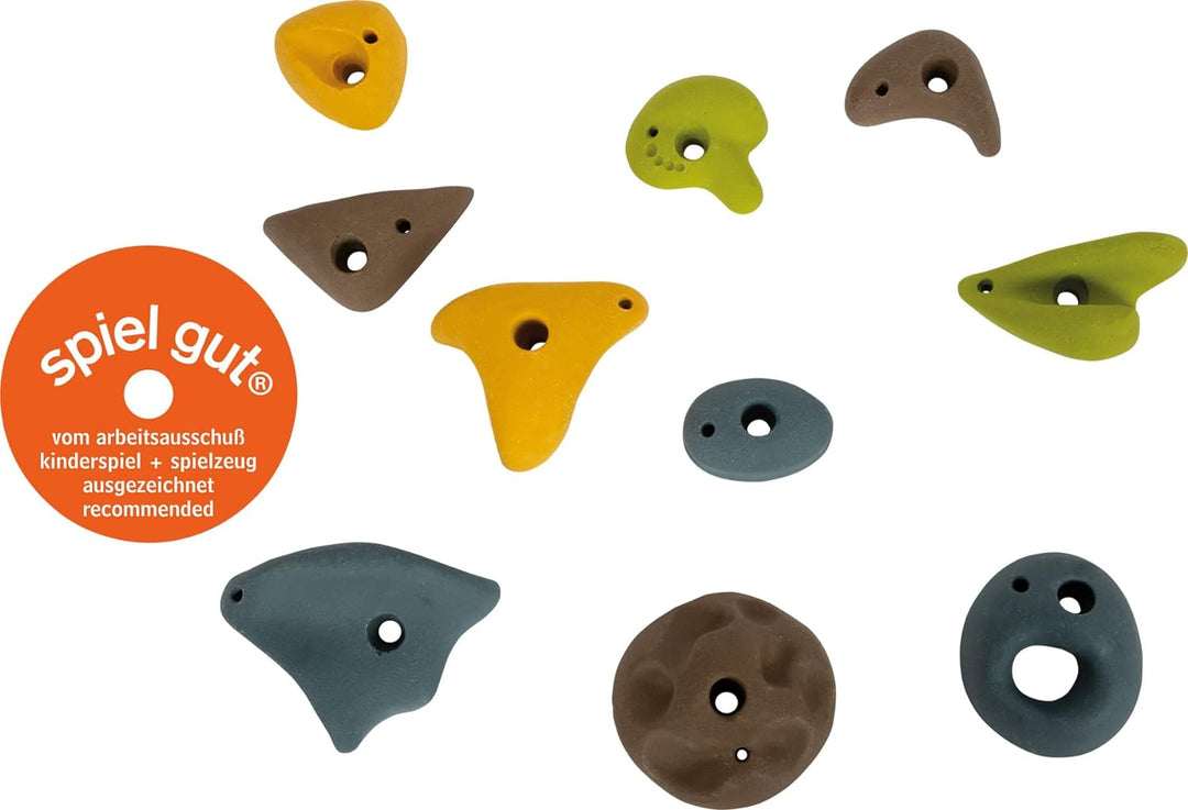 small foot Klettersteine "Adventure" Bewegungsspielzeug für Kinder, als Kletterwand flexibel nutzbar