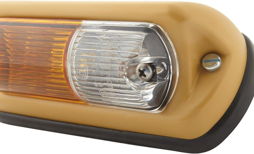 HELLA - Blinkleuchte - Halogen - 6/12V - Einbau/geschraubt - Lichtscheibenfarbe: gelb - Stecker: Cri