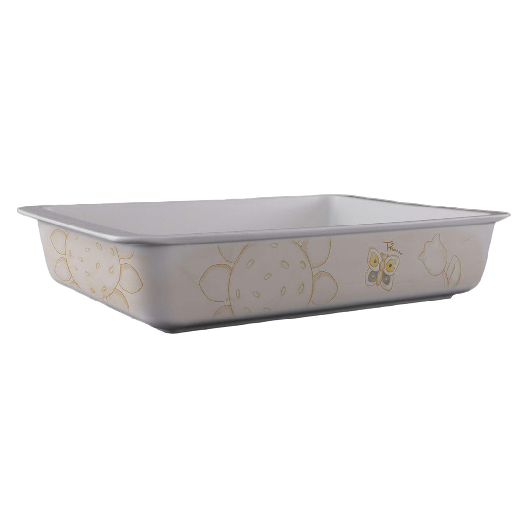 THUN - Backblech mit Blumen und Schmetterlingen - Geschenkidee - Küchenzubehör - Linie Elegance - Po
