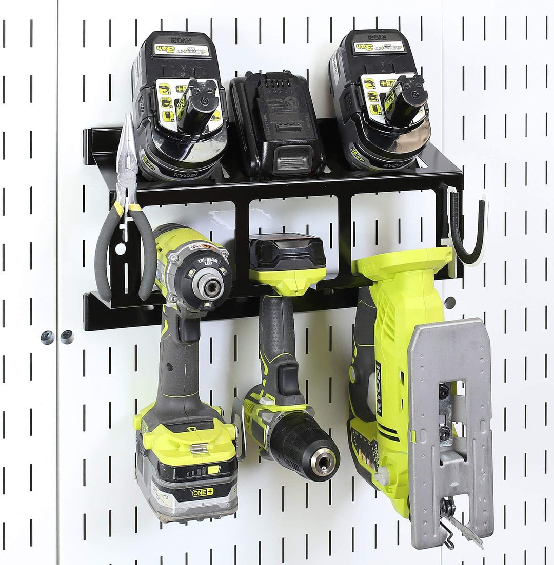 Wall Control Bohrerhalter, Elektrowerkzeug-Aufbewahrungsregal – kompakte Schlagbohrmaschine, Akku-El