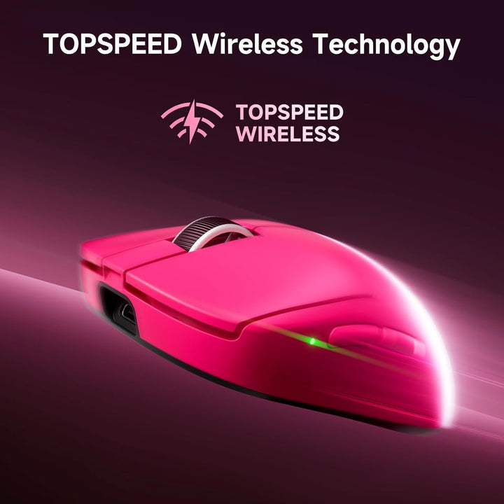 MCHOSE A7 V2 Pro Ultraleicht 59 g Kabellose Gaming-Maus, 26000 DPI Sensor, 8000 Hz Abtastrate, 650 I