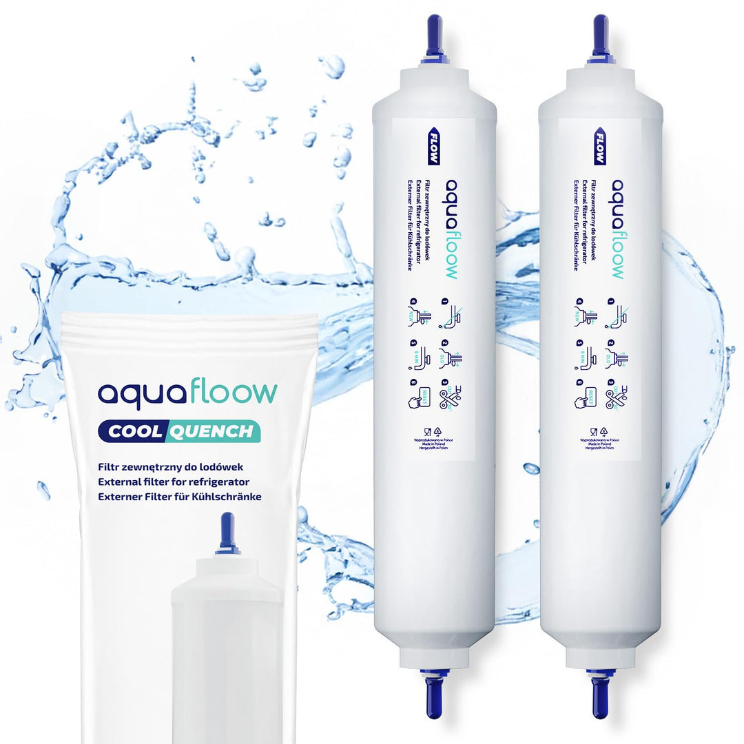 Aquafloow Kühlschrank Wasserfilter Ersatz für Samsung Side By Side, LG, AEG, HAIER, Whirpool, DA29-1