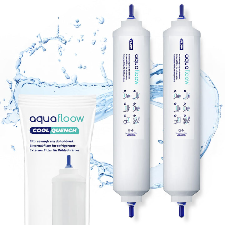 Aquafloow Kühlschrank Wasserfilter Ersatz für Samsung Side By Side, LG, AEG, HAIER, Whirpool, DA29-1