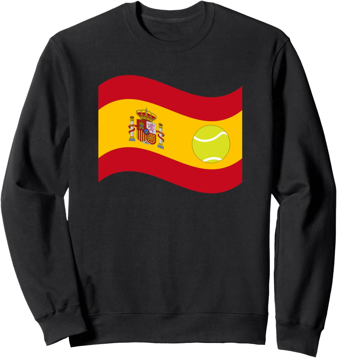 Spanien Tennisball Grafik / Country Flag Pride Sport Athlet Sweatshirt