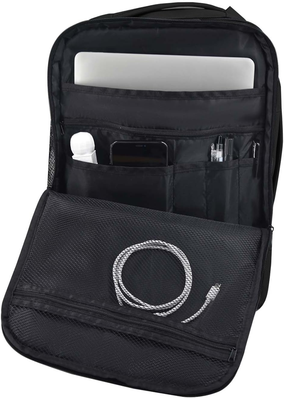 CabinFly Bellanca 40x30x15 cm SAS, Finnair Handgepäck Unter Sitz Fülltasche Rucksack KLM, Air France
