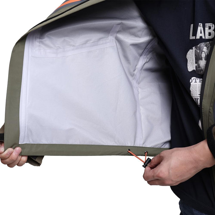 Kylebooker Fliegenfischen Waten Jacke Outdoor-Aktivitäten wasserdicht Wader Jacken für Männer und Fr