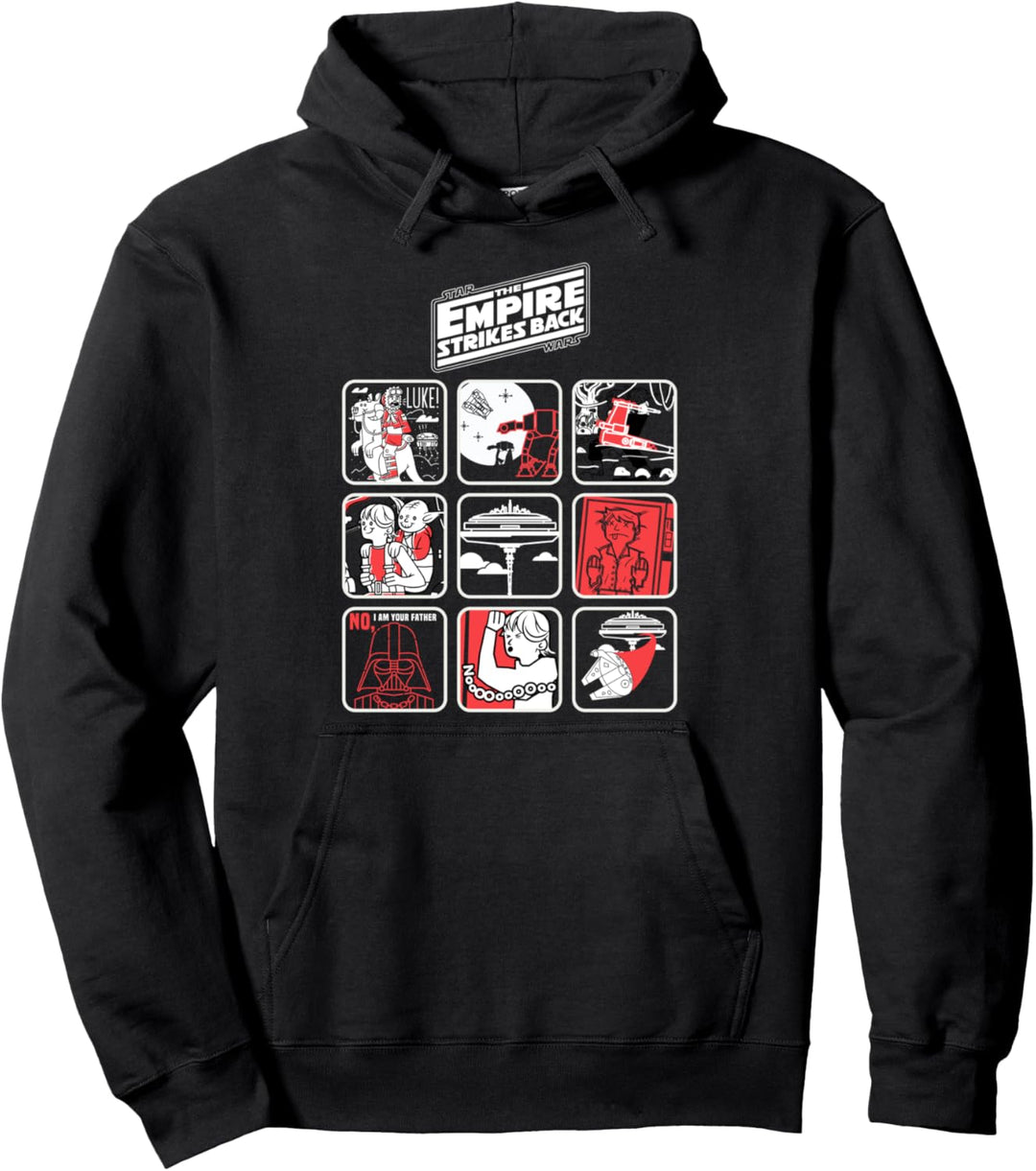 Star Wars Episode 5 Story Box Up Pullover Hoodie