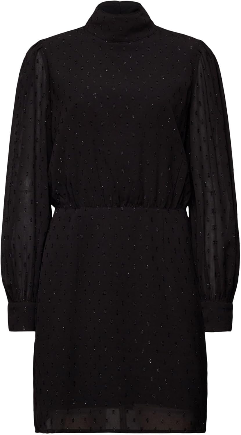 ESPRIT Damen Kleid, 001/Black