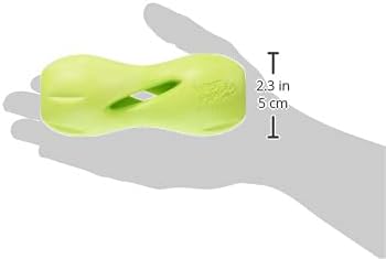 WEST PAW Zogoflex Qwizl Interaktives Leckerli-Spender für Hunde, Granny Smith, klein Granny Smith Sm