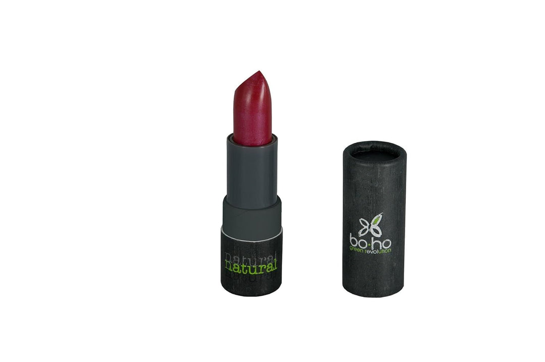 Rouge à Lèvres Bio Nacré Couvrant Boho Green - 404 Rose Anglais Englische Rose, Englische Rose