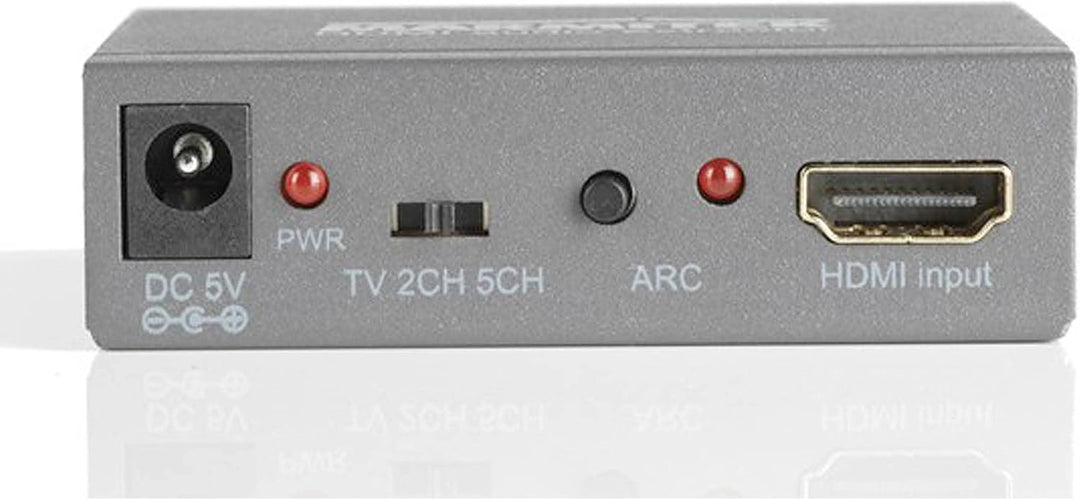 HDMI Extractor Konverter - Marmitek Connect AE14 - HDMI Konverter - 4K Audio Extractor - ARC - Audio