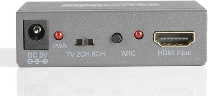 HDMI Extractor Konverter - Marmitek Connect AE14 - HDMI Konverter - 4K Audio Extractor - ARC - Audio